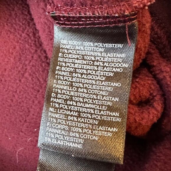 The North Face Women's Burgundy / Red Panel Designer LS Sweatshirt Size Large - Picture 6 of 7